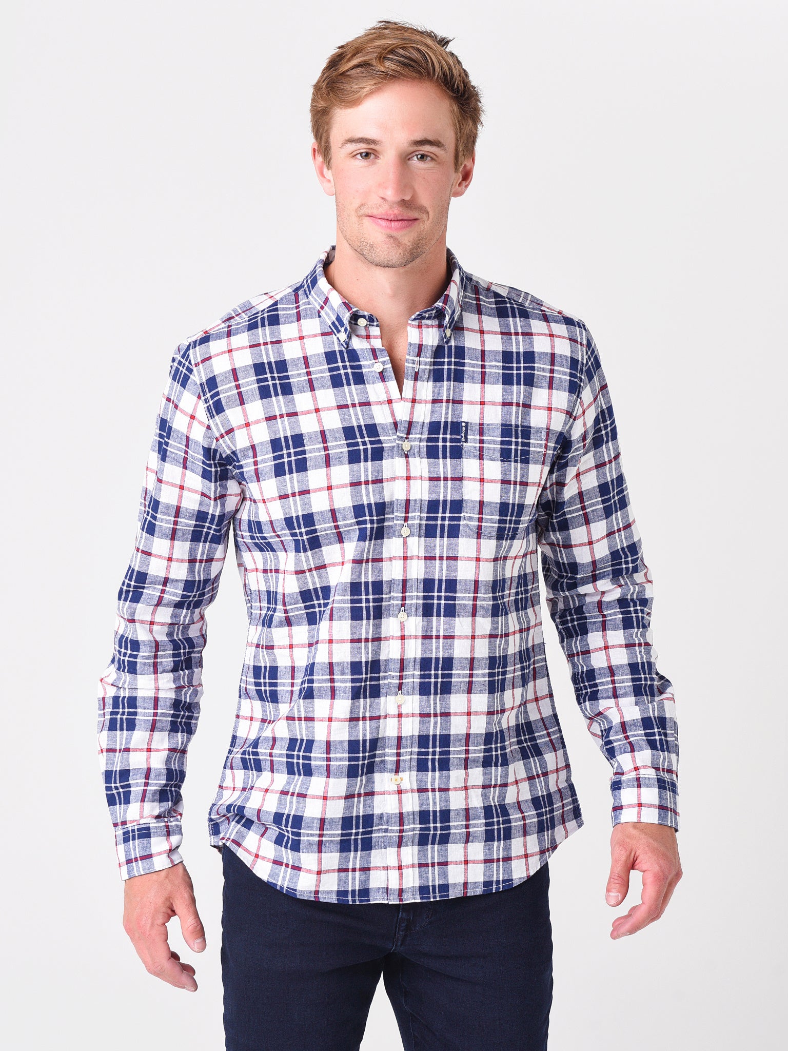 barbour button down