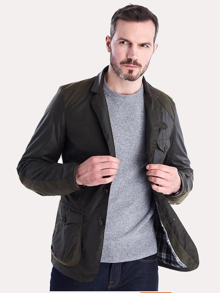 barbour icons beacon sports waxed cotton jacket