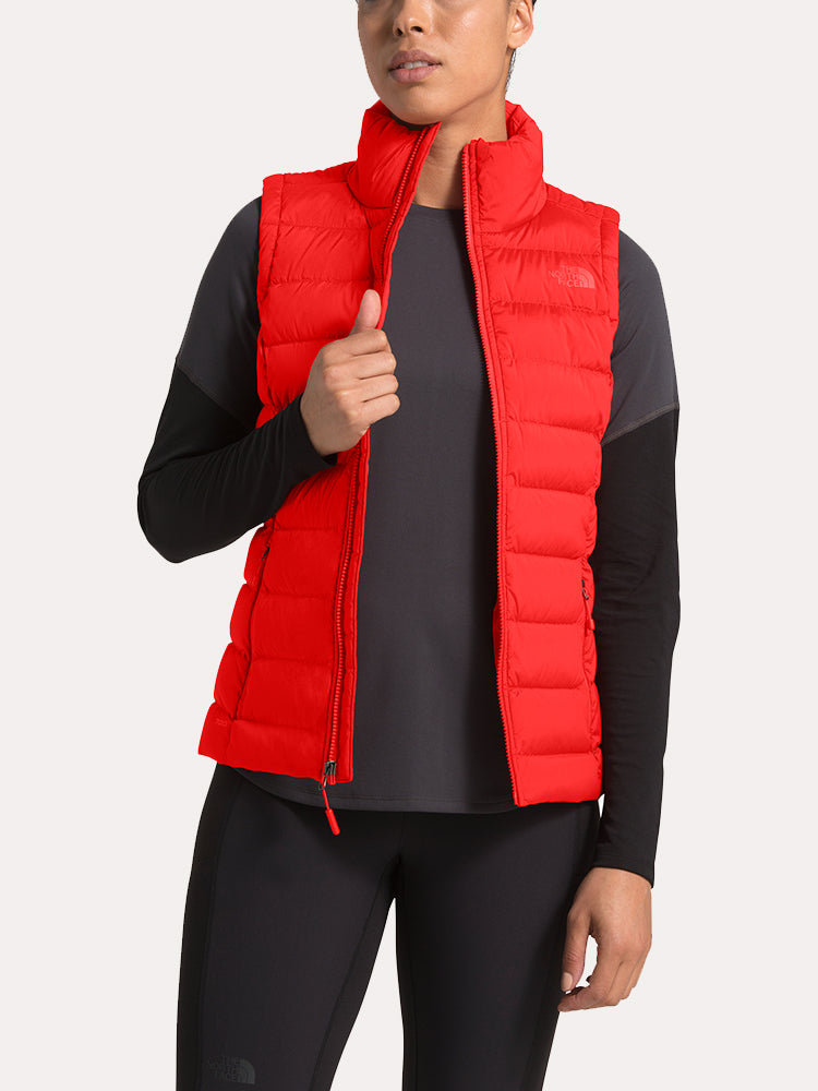 the north face women's stretch down vest