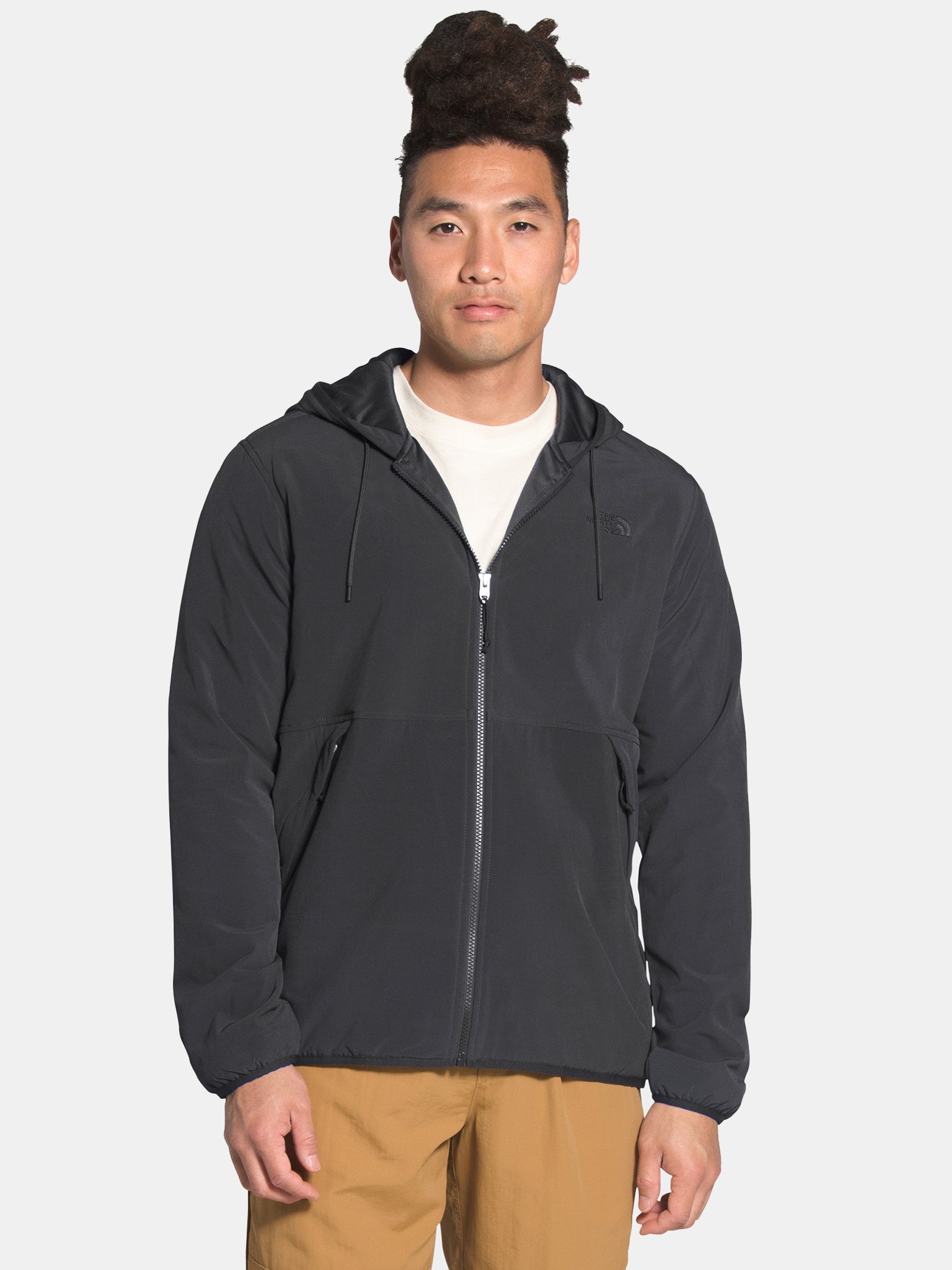 north face mountain full zip hoodie