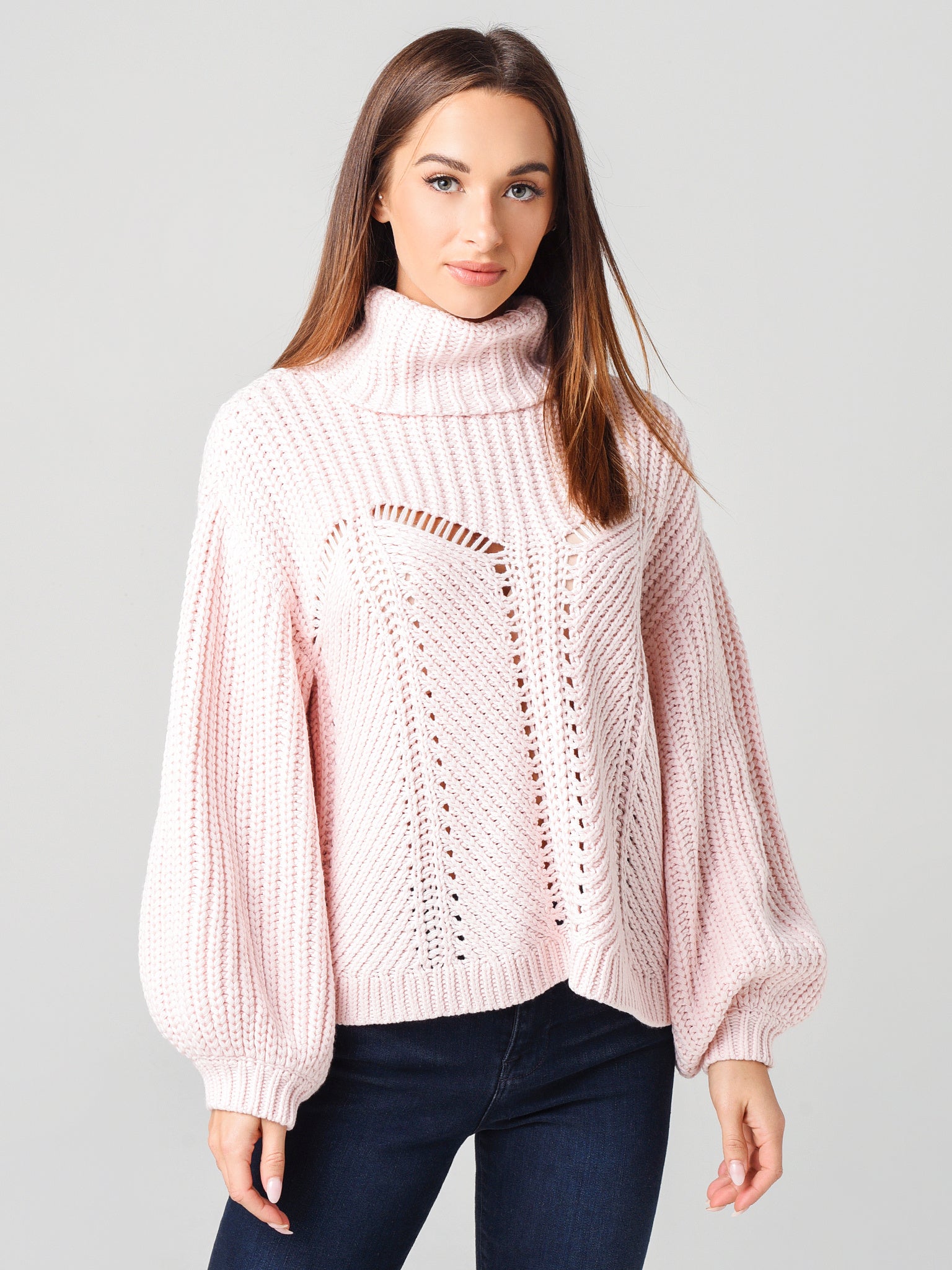 525 Women's Faux Corset Oversized Pullover - Saint Bernard