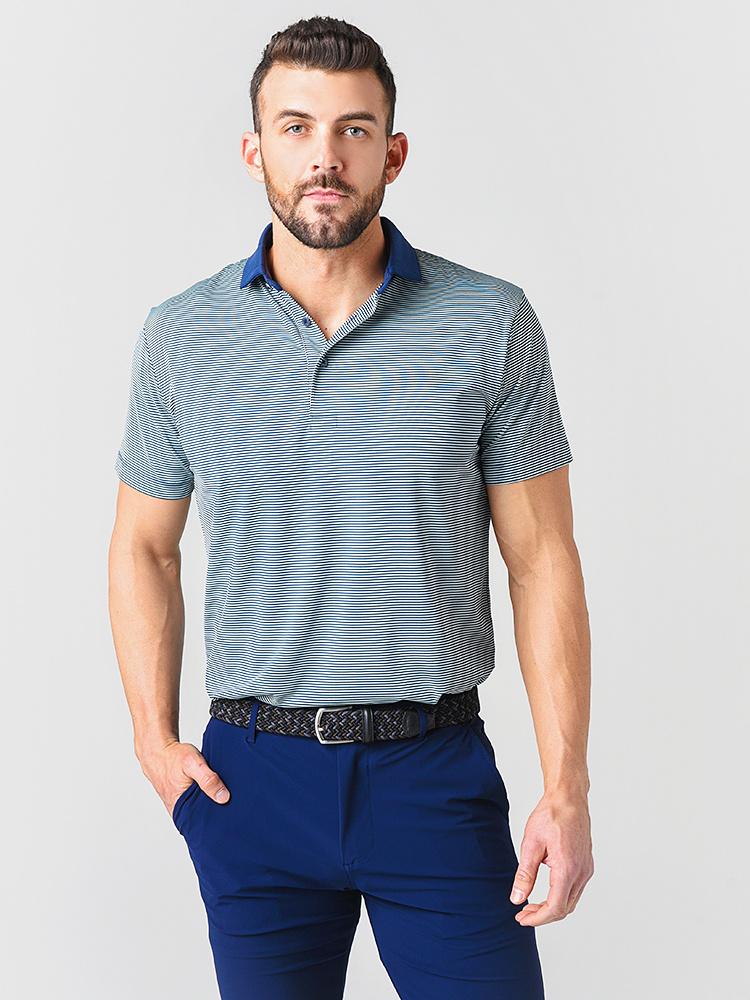 Mizzen+Main Men's Phil Mickelson Polo - Saint Bernard