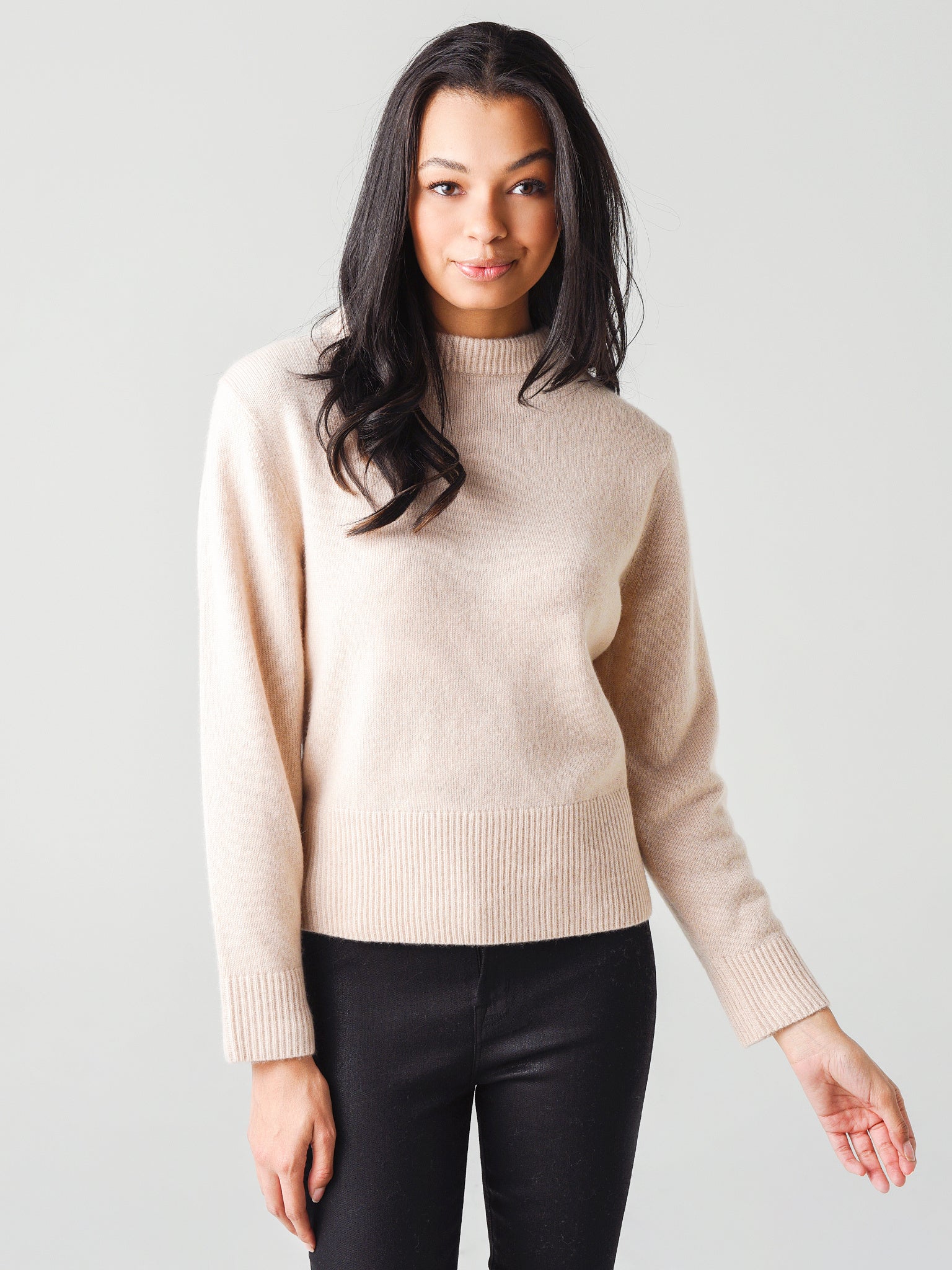 Essential Long Sleeve Turtleneck in Long Sleeve