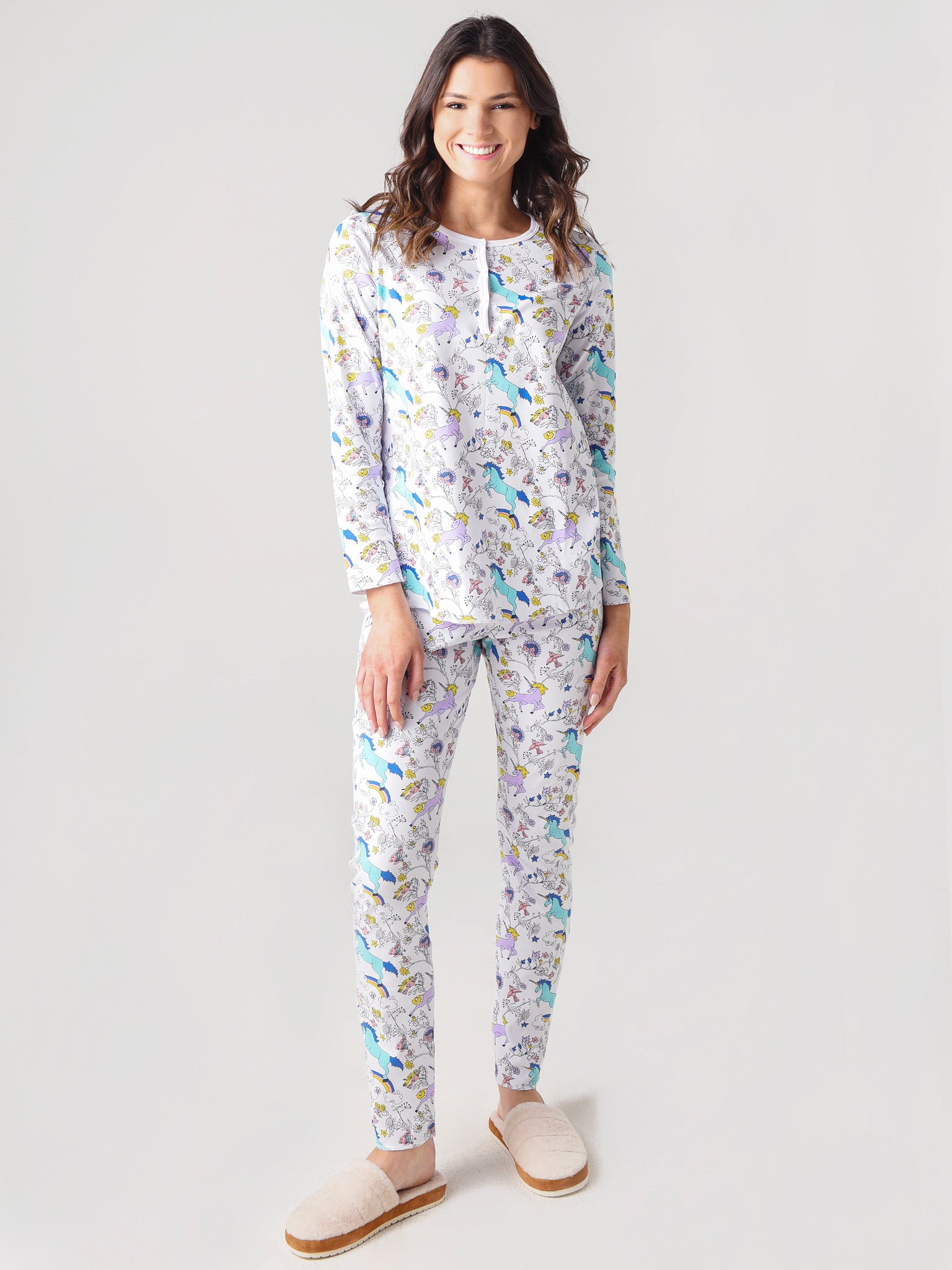 Roller Rabbit Women's Dream For All Pajamas - Saint Bernard