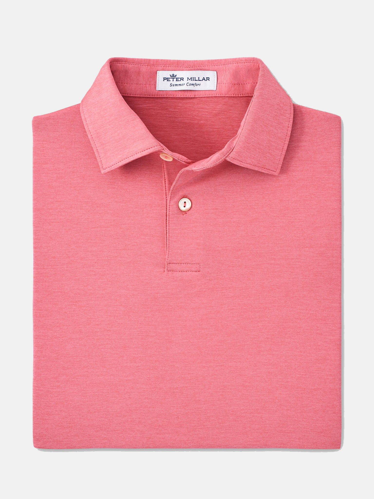 Peter Millar Youth Collection Boys' Solid Performance Polo - Saint Bernard