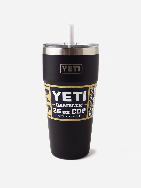 Yeti Rambler 26 oz. Tumbler with Straw Lid