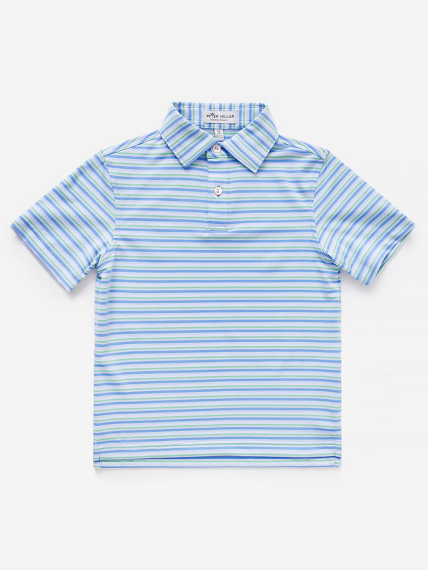 Peter Millar Youth Collection Boys' Pike Youth Performance Jersey Polo ...