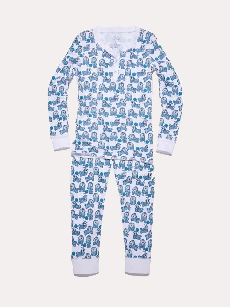 Roller Rabbit Kids' Shaggy The Dog Pajamas - Saint Bernard