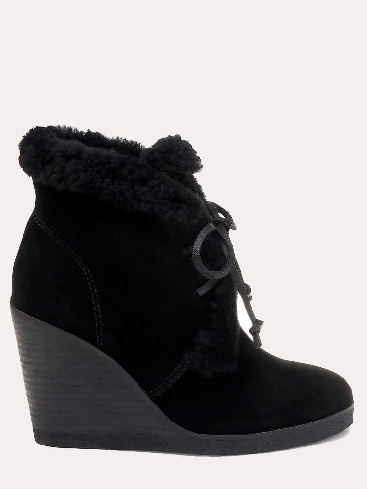 Splendid Catalina Shearling Wedge 