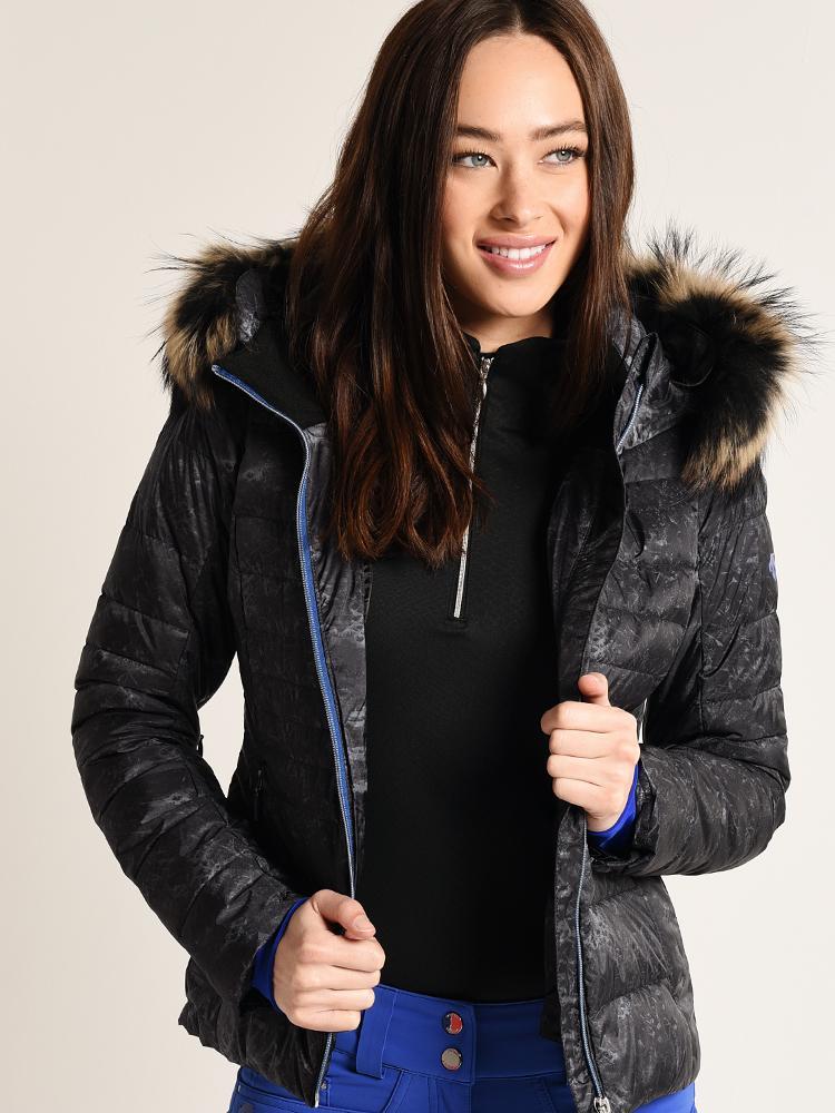 Descente Women's Rachael Fur Jacket - Saint Bernard