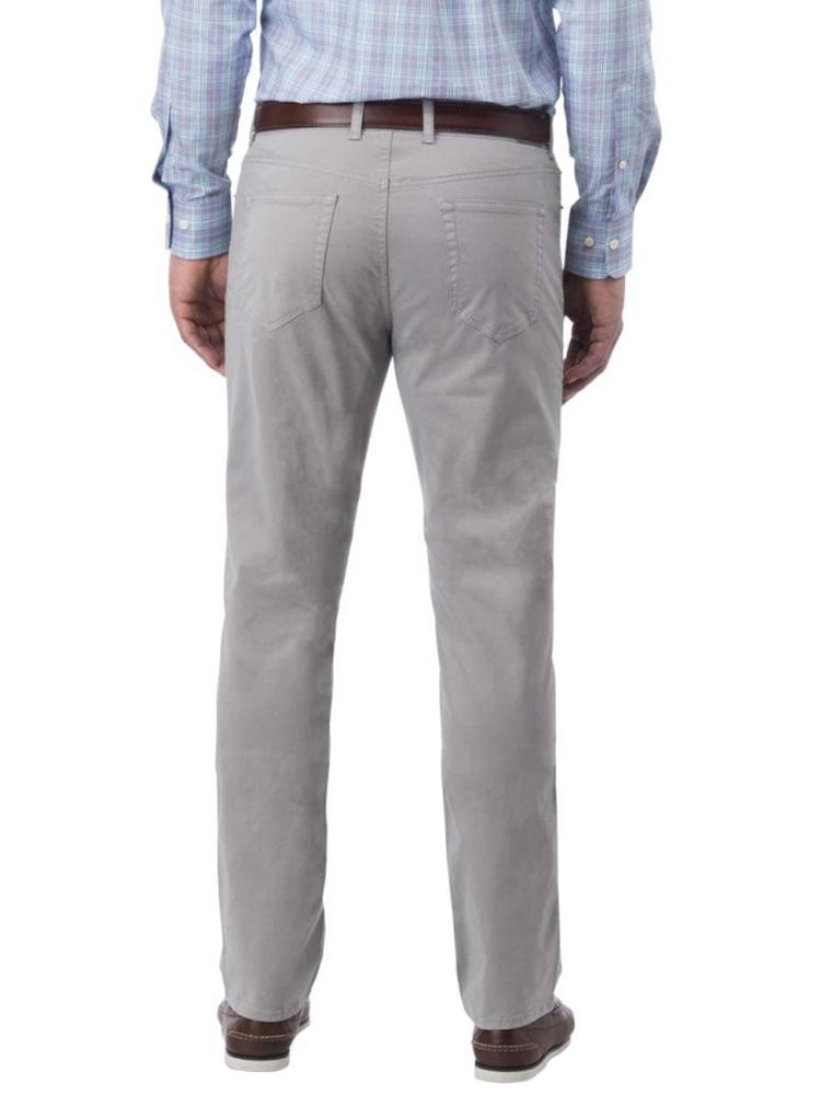 Peter Millar Men's Sateen Stretch Five Pocket Pant - Saint Bernard