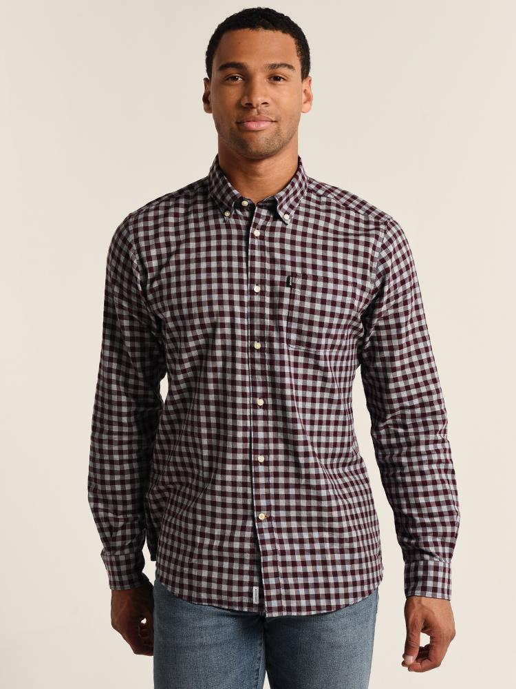 barbour endsleigh highland check tailored shirt