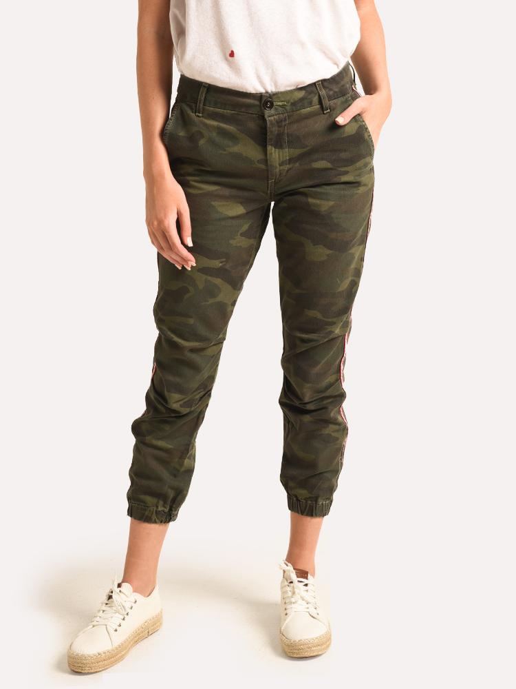 sundry camo zip jogger