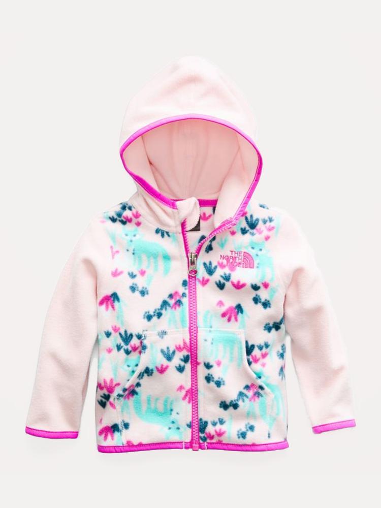 north face toddler glacier full zip hoodie