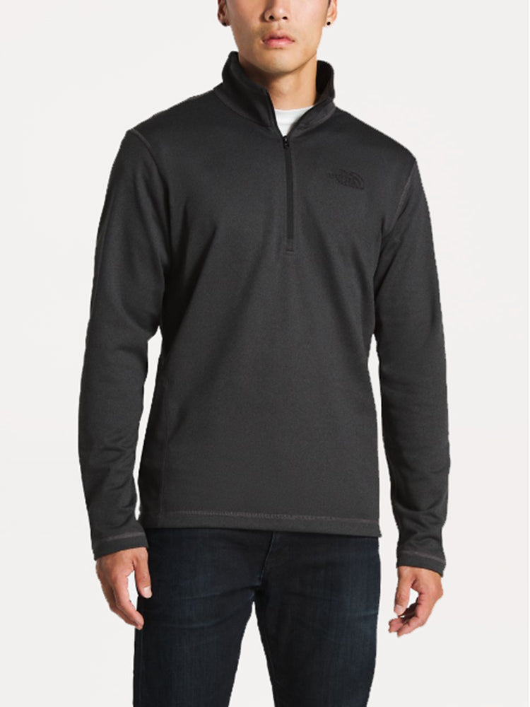 the north face men's tech glacier quarter zip