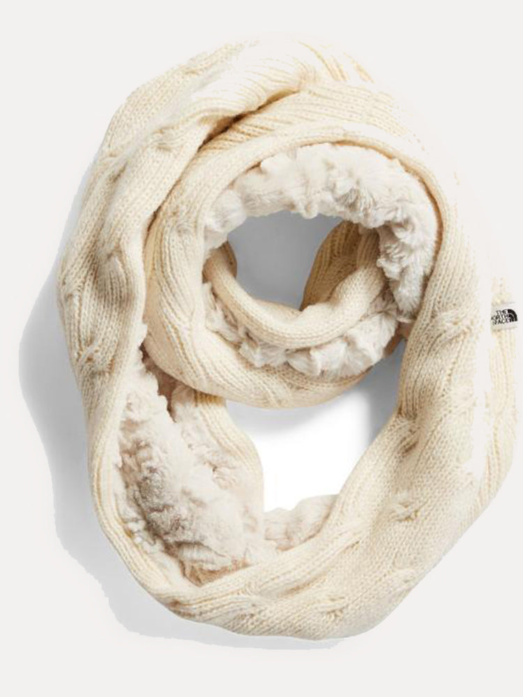 north face furry scarf