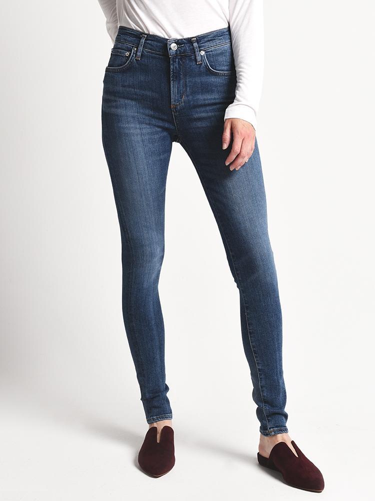 agolde roxanne super high rise skinny jeans