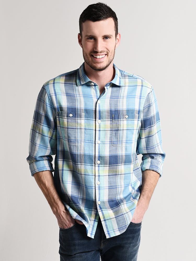 tommy bahama plaid shirt