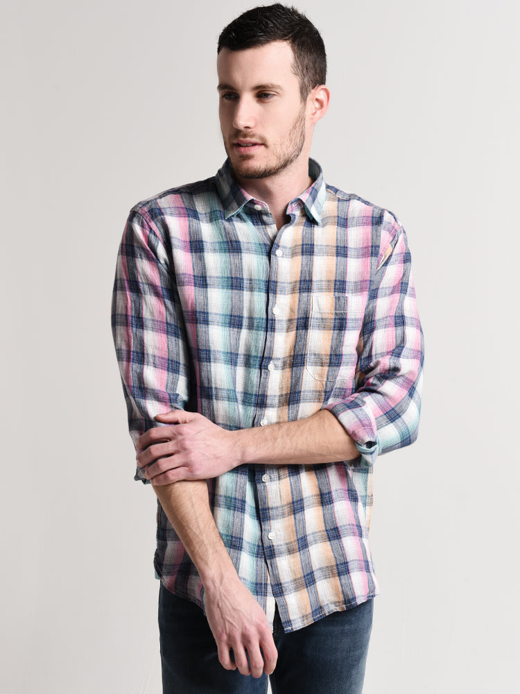 tommy bahama plaid shirt