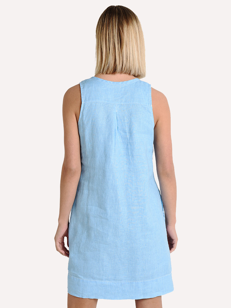 tommy bahama sea glass linen shift dress