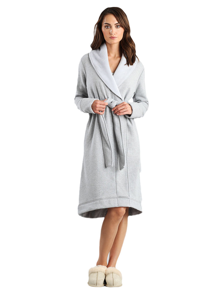 ugg duffield robe charcoal