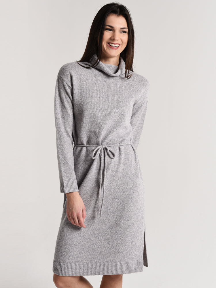 vince wool turtleneck dress