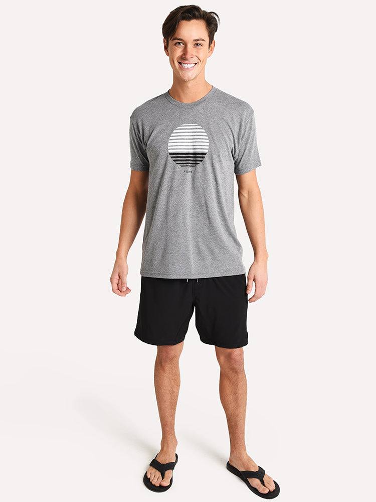 Vuori Men's Sun Stripe Tee - Saint Bernard