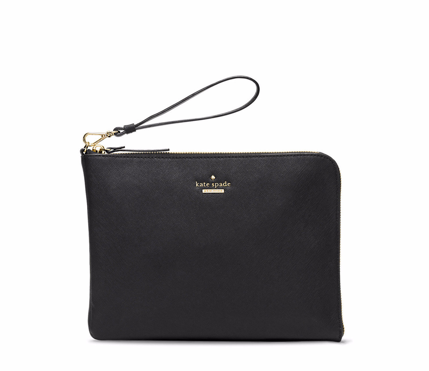 Quentin Black Wristlet: Phone Charging Clutch | Everpurse