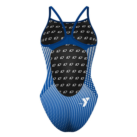 Spy Swim Team - Skinny Strap Swimsuit – Q Team Store