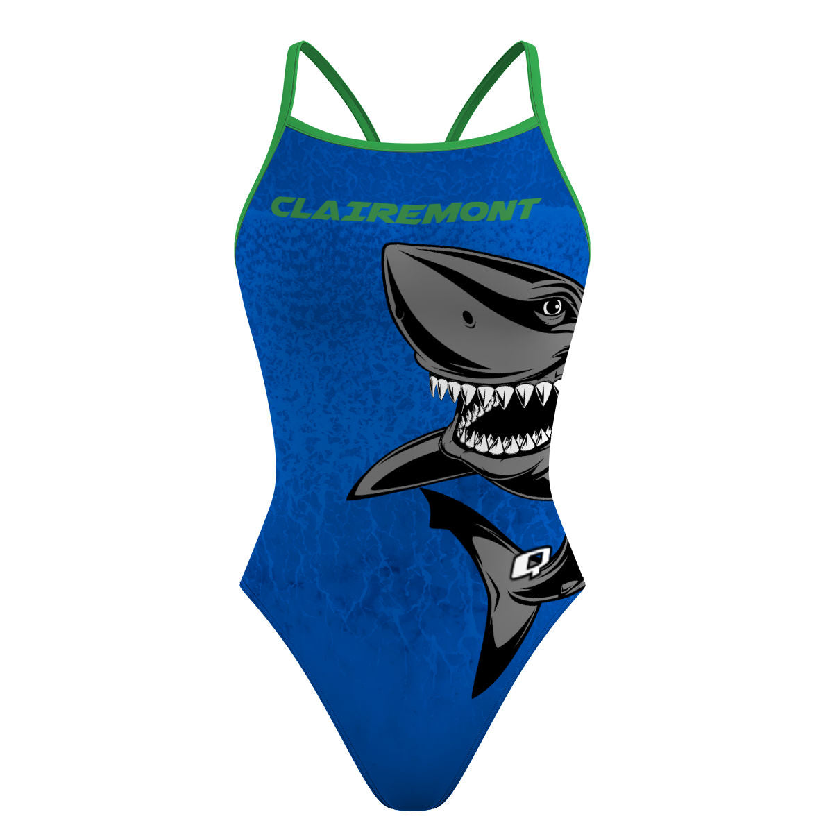 Clairemont Swim Skinny Strap Swimsuit Q Team Store 