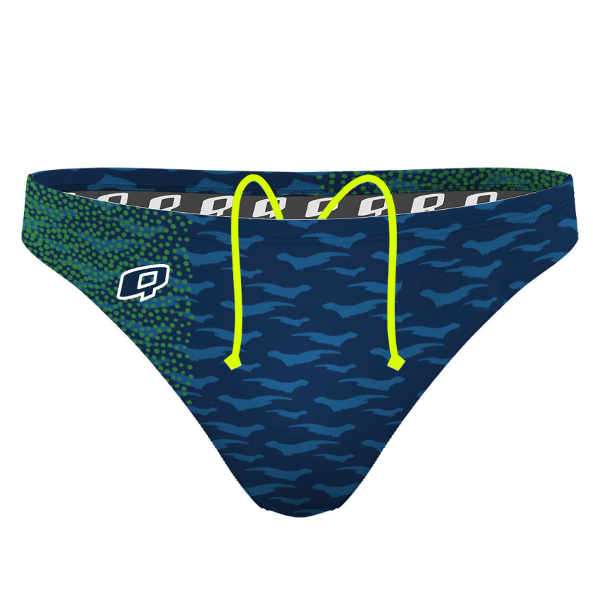 Martinez Community Swim Team MCST - Waterpolo Brief Swimsuit – Q Team Store