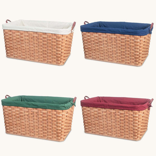 2-Tier Basket Storage  Large Amish Wicker Decorative Organizer — Amish  Baskets