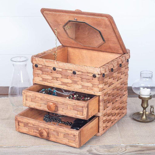 Large Rustic Bread Box  Vintage Amish Countertop Storage Organizer — Amish  Baskets