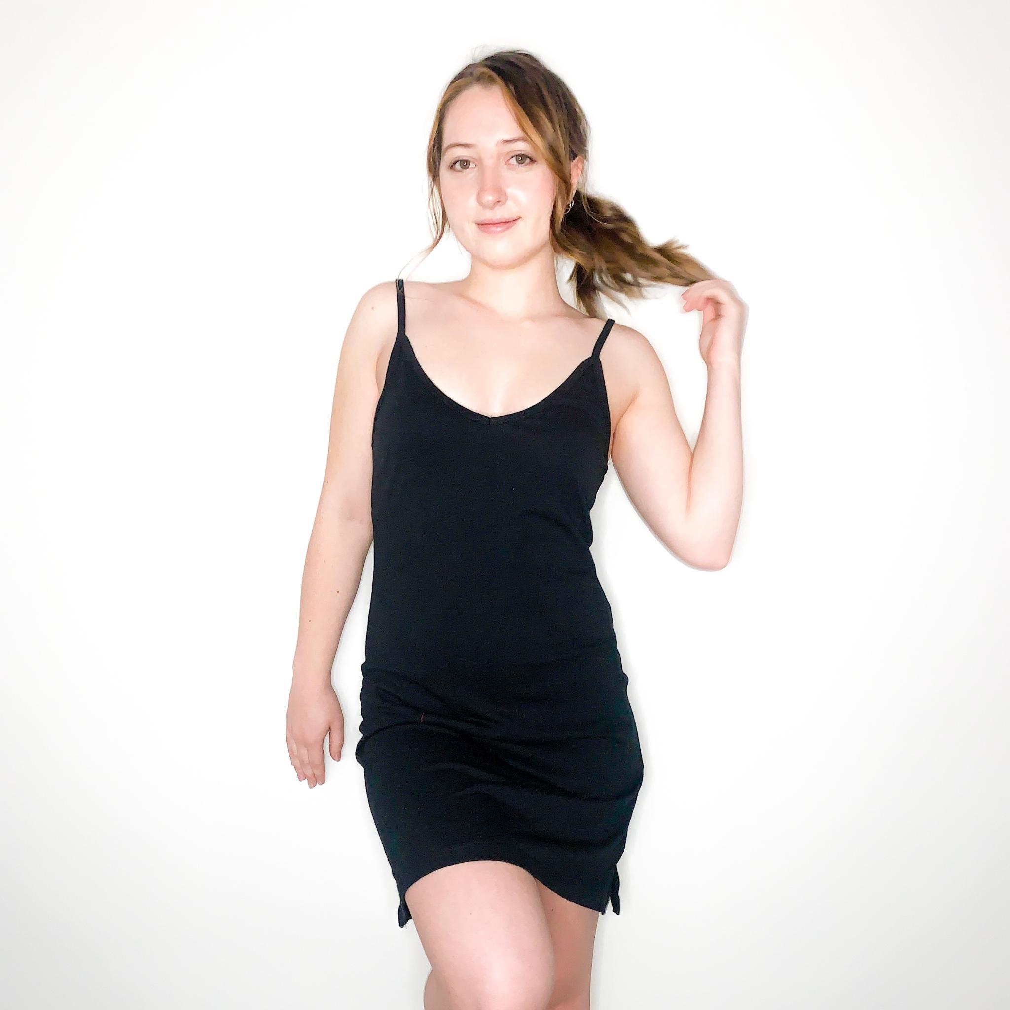 Aubrey reversible swing dress, Sustainable women's fashion made in Canada