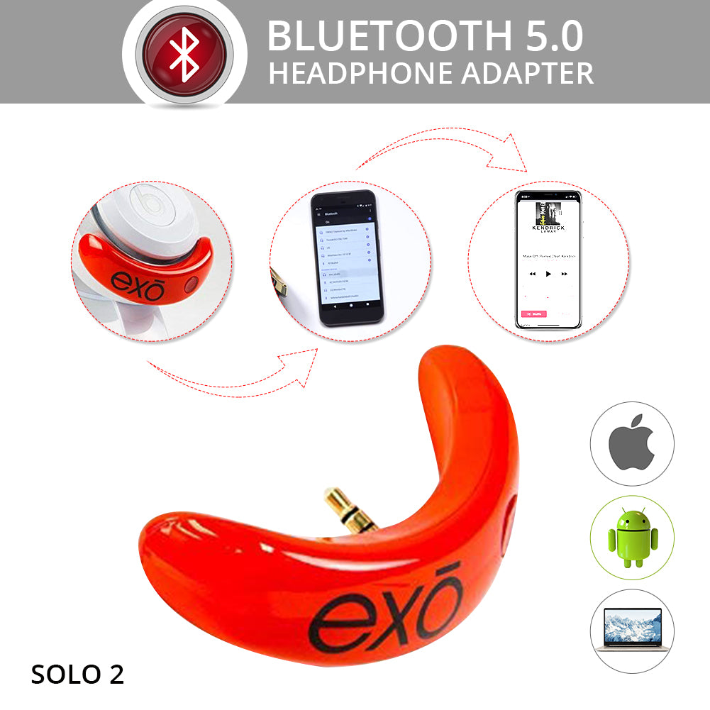 EXO Audio Bluetooth Headphone Adapter 