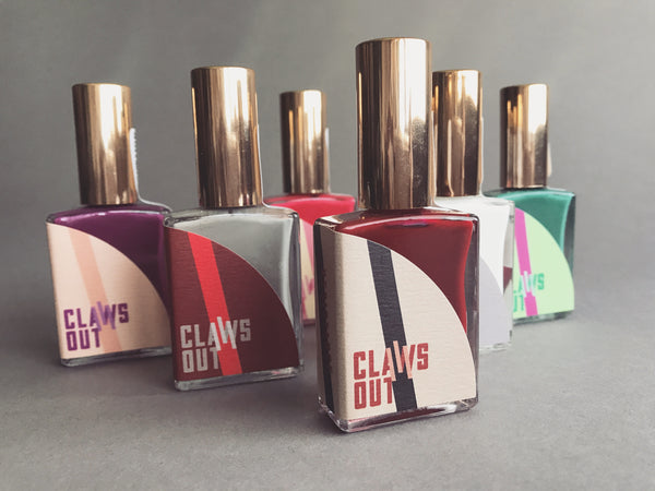 Claws Out Polish Feminist Non Profit Altar PDX Eden Dawn Fashion Nail Polish Portland Local