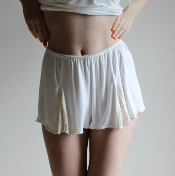 Fly Girl Organic Cotton Panty | White