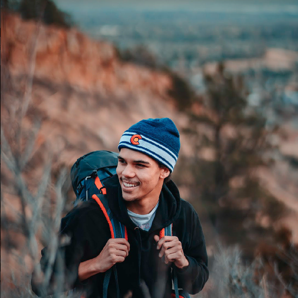 colorado flag beanie