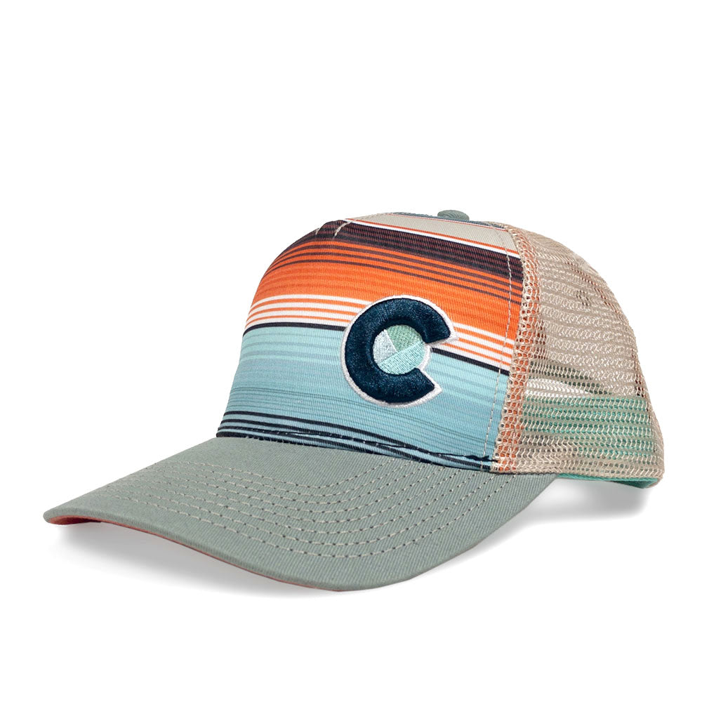 HOU Orange Trucker Hat – Golden Thread, Inc.