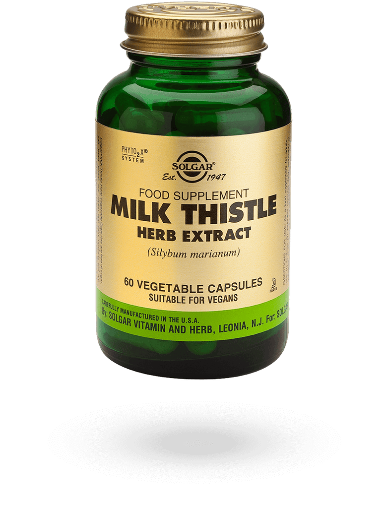 Solgar Milk Thistle Herb Extract 60 Vegicaps – Nature Nurture