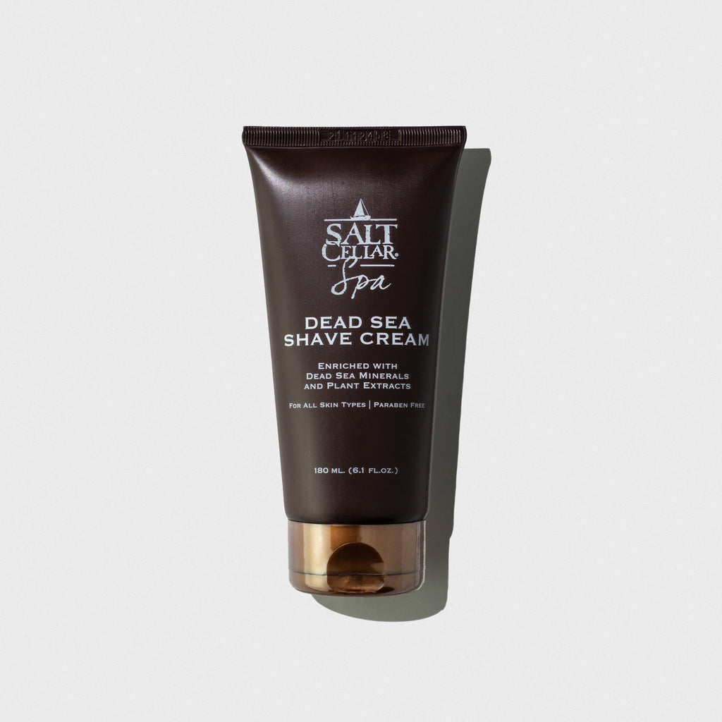 All-Natural Dead Sea Shaving Cream | Bath & Spa Collection | Salt Cellar –  The Salt Cellar