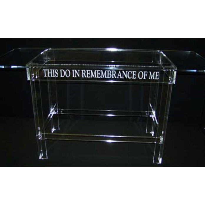this do in remembrance of me communion table