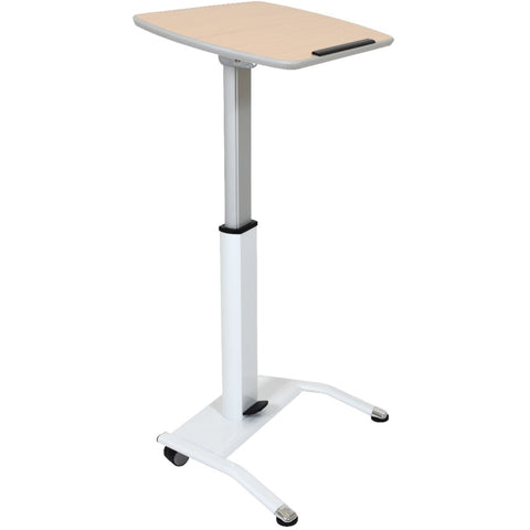 pneumatic height adjustable lectern