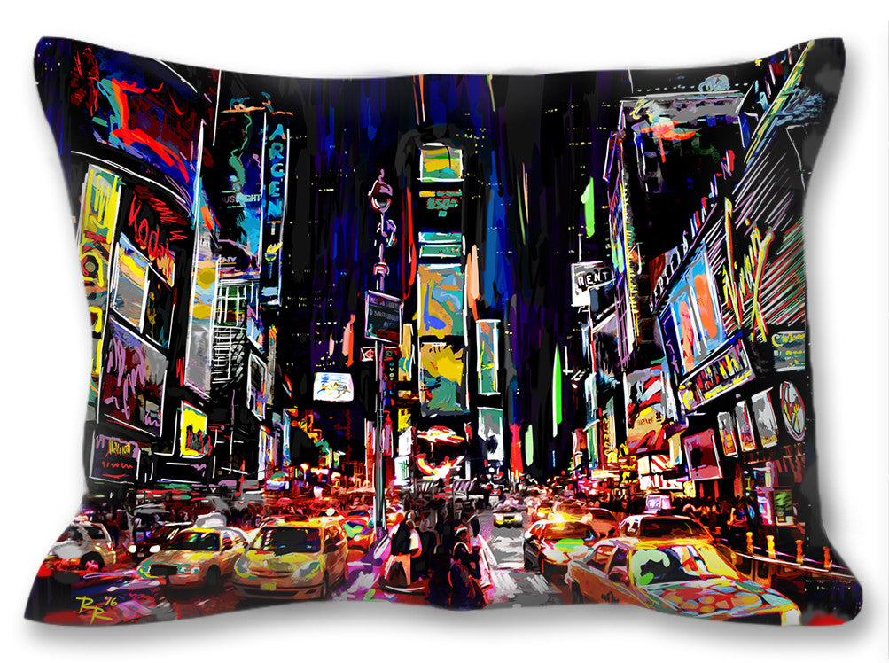 Times Square Art, New York Painting | sparkartwork