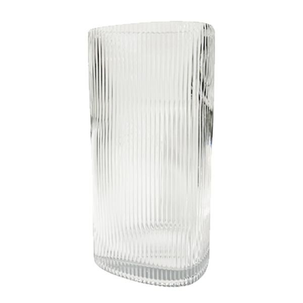 flute glass vase