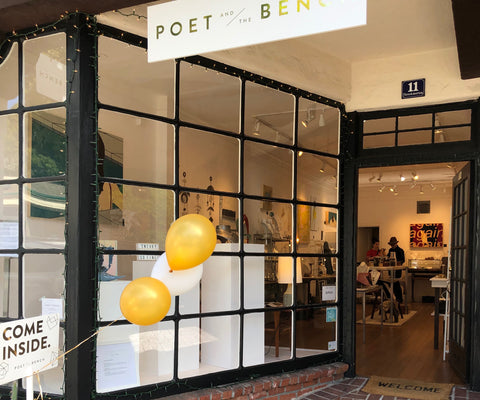 Poet and/the Bench Downtown Mill Valley Travel Guide