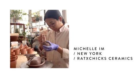 RatxChicks by Michelle Im Humorous Ceramic Butter Dishes, Pigeon Vases, Mugs, Vessels, Ceramic Trophy