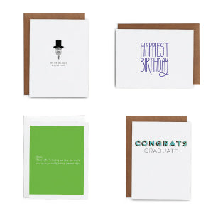 May Greeting Card Subscription Box - Lost Art Stationery