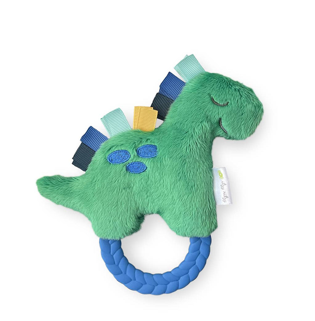 Itzy Bitzy Rattle™ Baby Wrist Rattle in Dino by Itzy Ritzy – Pi