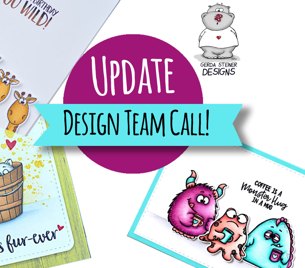 Update about the Design Team Call Gerda Steiner Designs, LLC